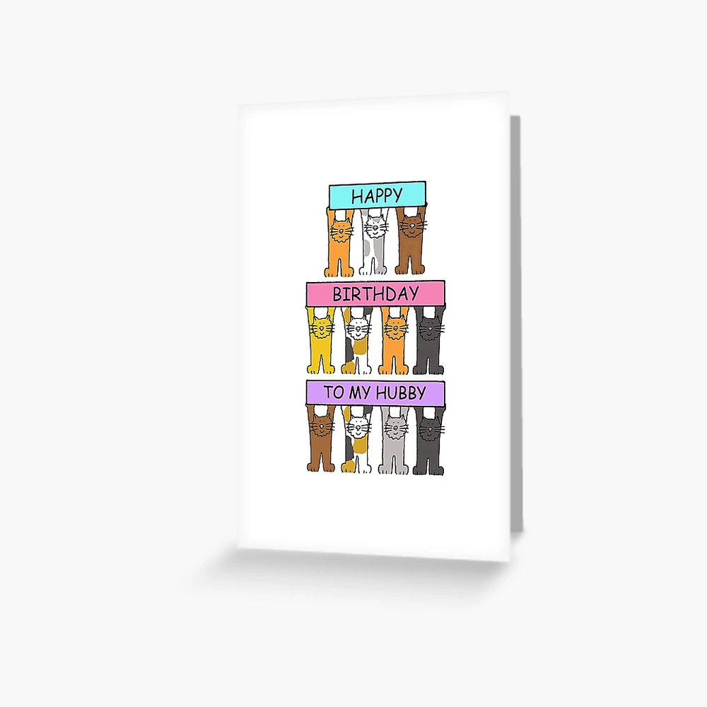 Wife Birthday Card - Cat Present - Happy Birthday Card For Wife From - View #9