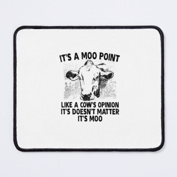 Item preview, Funny Cow Lover It's A Moo Point Farmer Christmas designed and sold by ziglamjezina1.