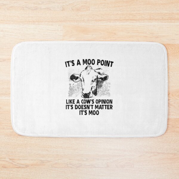 Item preview, Funny Cow Lover It's A Moo Point Farmer Christmas designed and sold by ziglamjezina1.