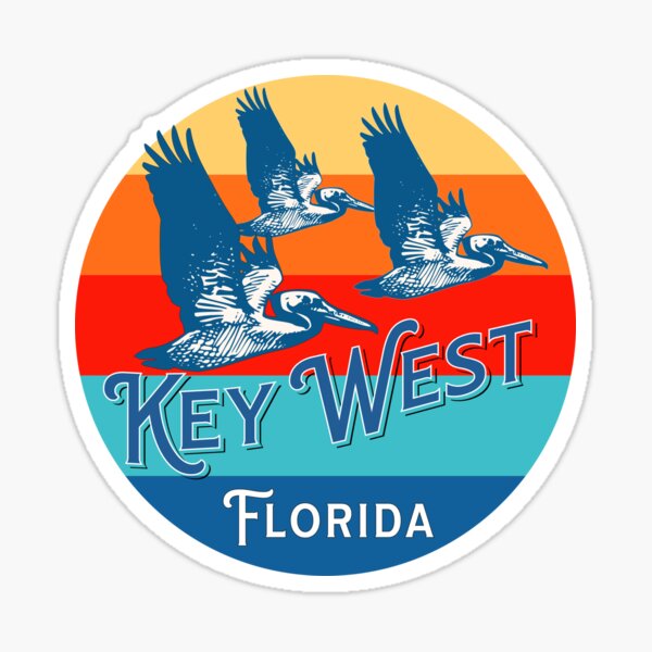 Item preview, Key West Florida Pelicans designed and sold by Destination88.