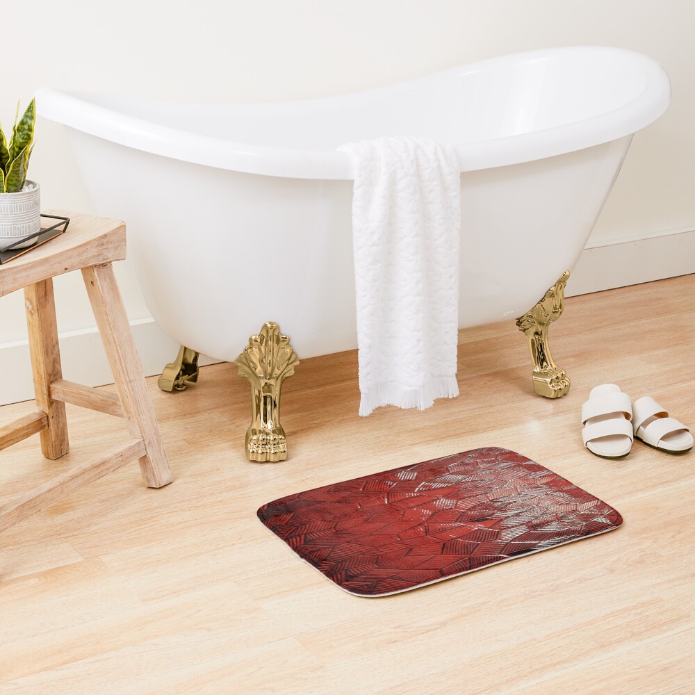 Item preview, Bath Mat designed and sold by RepublicOfFire.