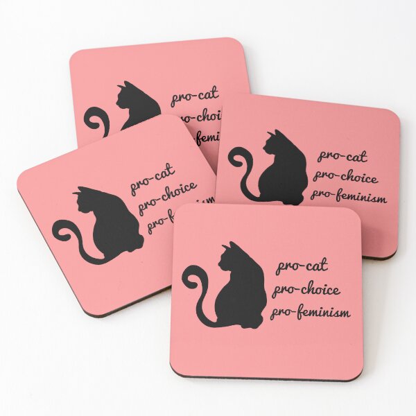 Item preview, Pro-cats Pro-choice Pro-feminism designed and sold by Style  Avenue.