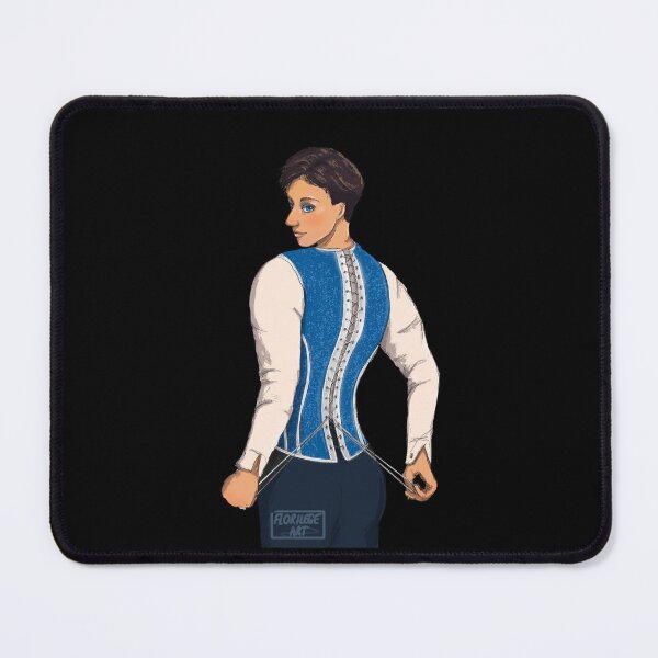 Item preview, Jaskier in a corset vest designed and sold by Florilège Art.