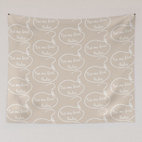 Item preview, Not my first Rodeo (white text) designed and sold by BishopCras.