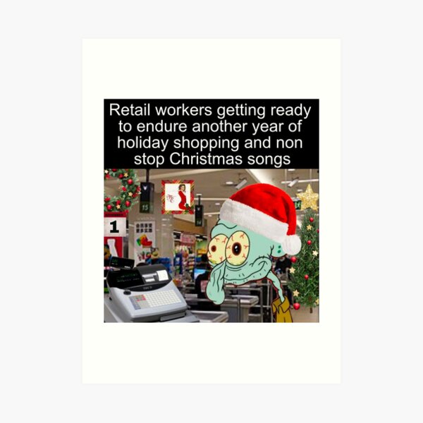 College Student Christmas Shopping Told By SpongeBob