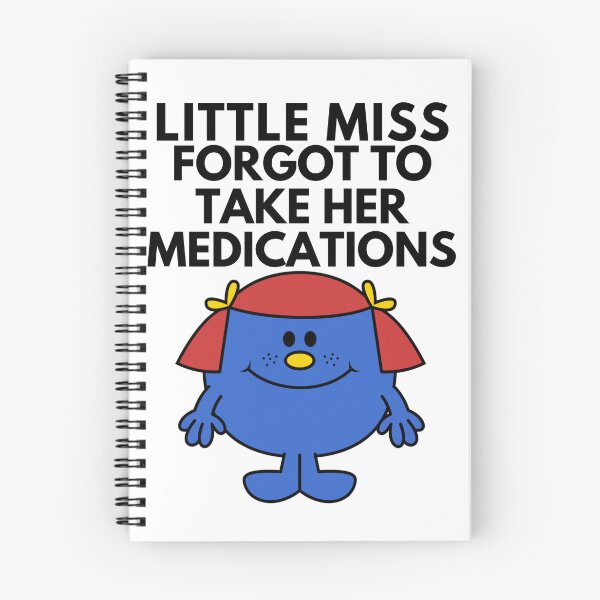 Item preview, Little Miss Forgot to Take Her Meds designed and sold by Art Musings.