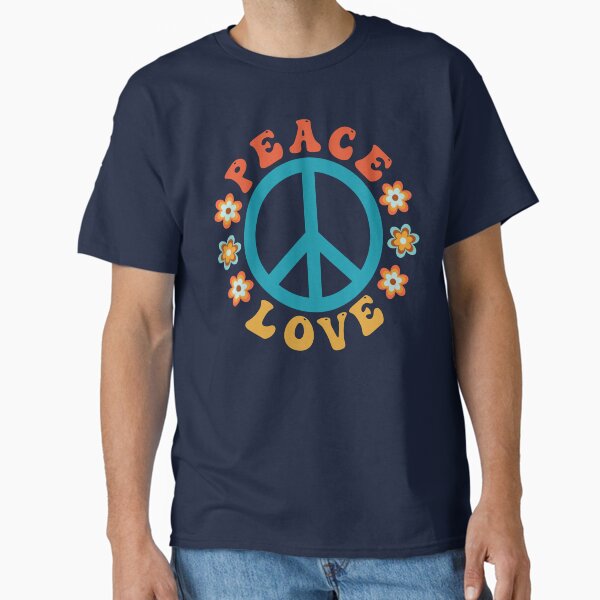 Item preview, Hippie Peace Sign - Flower Power Peace Love  designed and sold by Inspired Images.