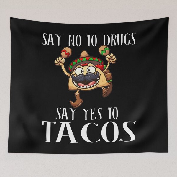 Item preview, Red Ribbon Week Say No To Drugs Say Yes To Tacos Taco designed and sold by meagankshlerin7.