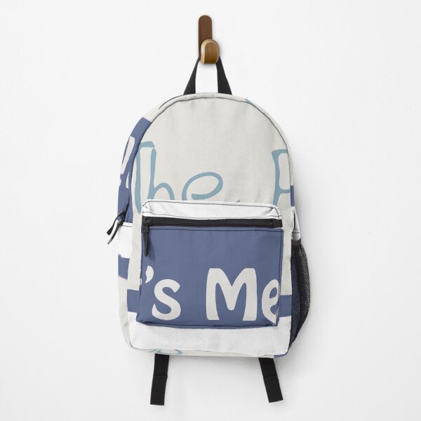 Item preview, It's Me, Hi, I'm The Problem Name Tag Moonstone Blue Version designed and sold by oddbirdout.