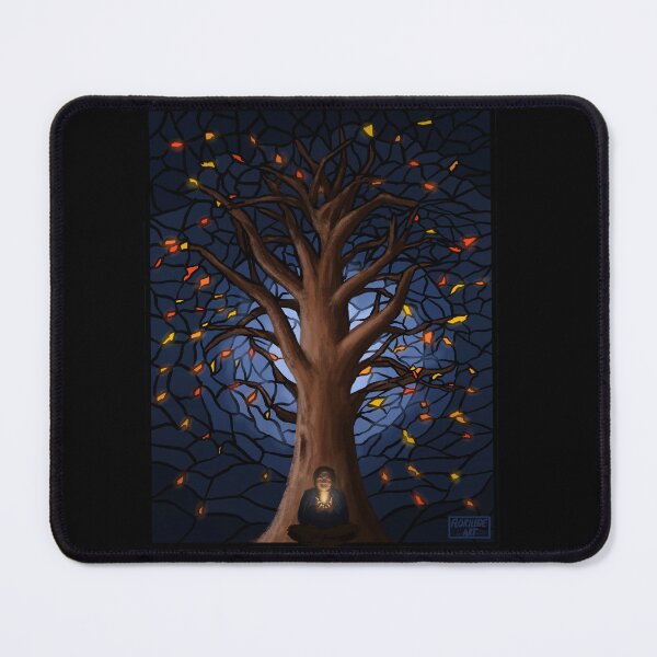 Item preview, Leaves like broken shards of stained glass windows designed and sold by Florilège Art.