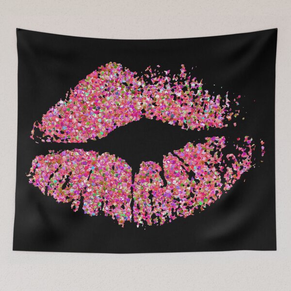 Item preview, Stylish Multicolor Grit Glitter Lips #10 designed and sold by enhan.