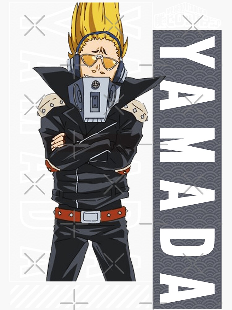 Present Mic Hizashi Yamada やまだ My Hero Academia Sticker For Sale By