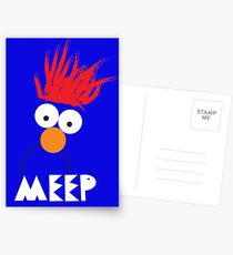 Beaker MEEP Postcards