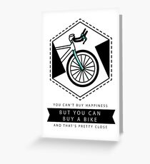 Bike Happiness Greeting Card