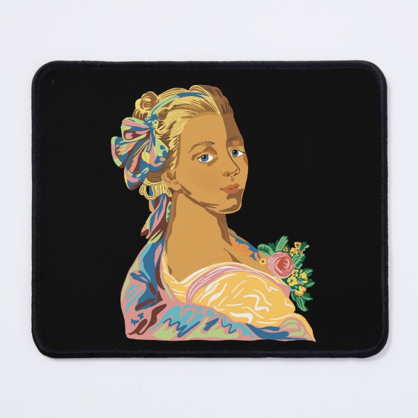 Item preview, Stylised painting of a lady designed and sold by SpiritedArtwork.