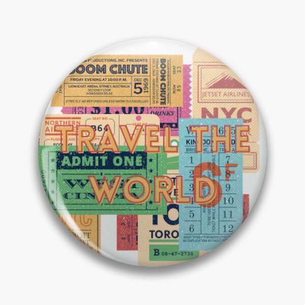 Item preview, Travel The World Tickets designed and sold by AnnaleeArts.