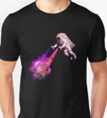 Shooting Stars - the astronaut artist Unisex T-Shirt
