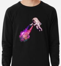Shooting Stars - der Astronautenkünstler Leichtes Sweatshirt