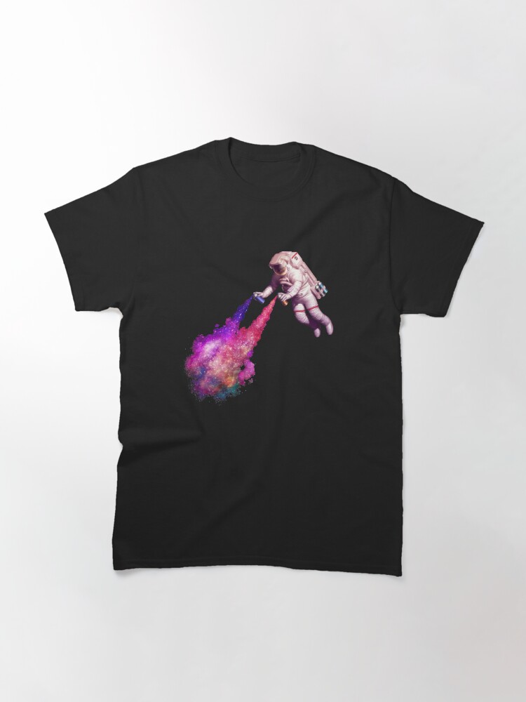 Alternate view of Shooting Stars - the astronaut artist Classic T-Shirt