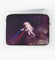 Shooting Stars - the astronaut artist Laptop Sleeve