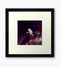 Lámina enmarcada Shooting Stars - the astronaut artist