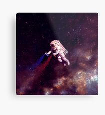 Shooting Stars - the astronaut artist Metal Print