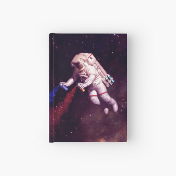 Shooting Stars - the astronaut artist Hardcover Journal