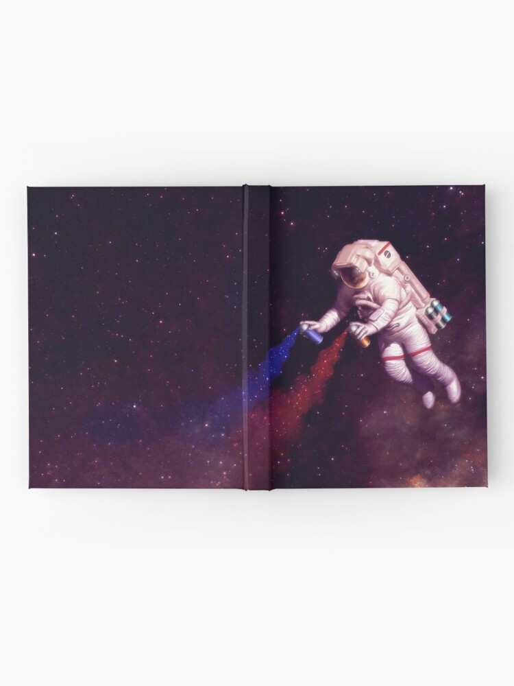 Alternate view of Shooting Stars - the astronaut artist Hardcover Journal
