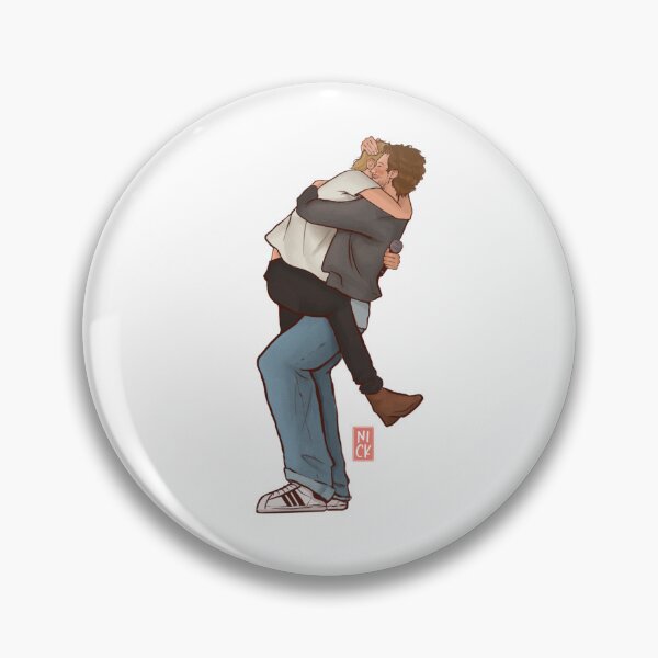 Item preview, Jomie- Joseph Quinn & Jamie Campbell Bower - clear bg  designed and sold by nickforoart.