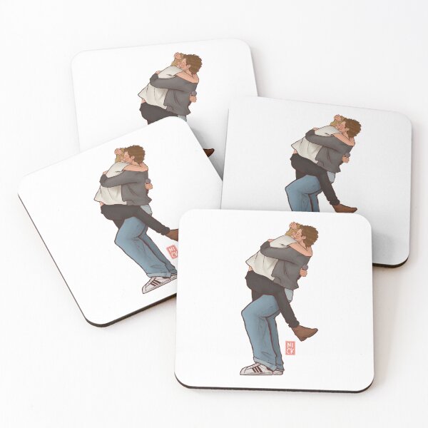 Item preview, Jomie- Joseph Quinn & Jamie Campbell Bower - clear bg  designed and sold by nickforoart.