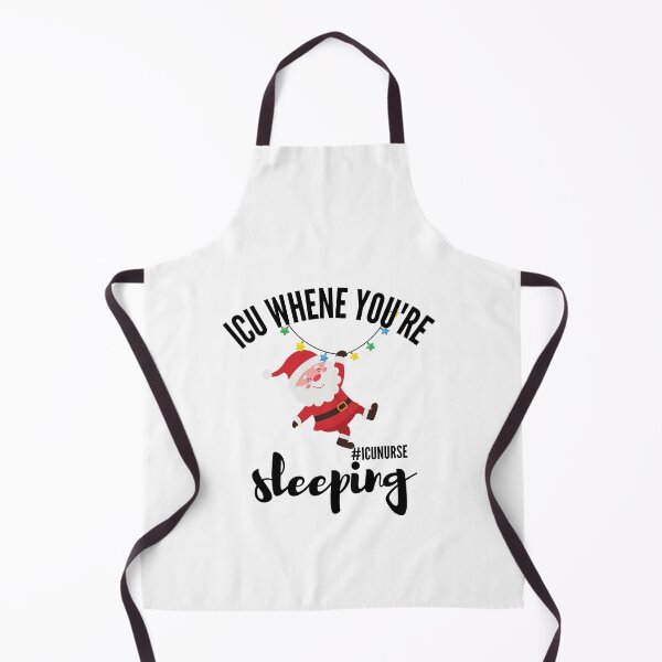 Item preview, ICU When You're Sleeping, ICU Christmas Shirt, Intensive Care Unit Nurse designed and sold by Morja2015.