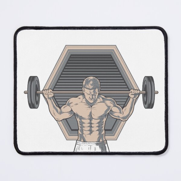 Item preview, Anime Style Bodybuilding Design designed and sold by RepublicOfFire.