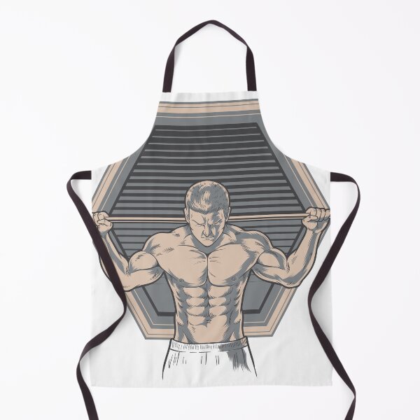 Item preview, Anime Style Bodybuilding Design designed and sold by RepublicOfFire.