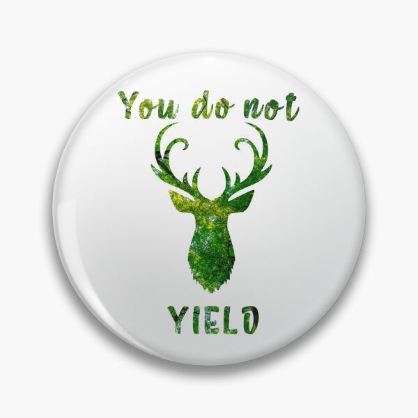 Item preview, You Do Not Yield Terrasen Stag designed and sold by Celticrose721.