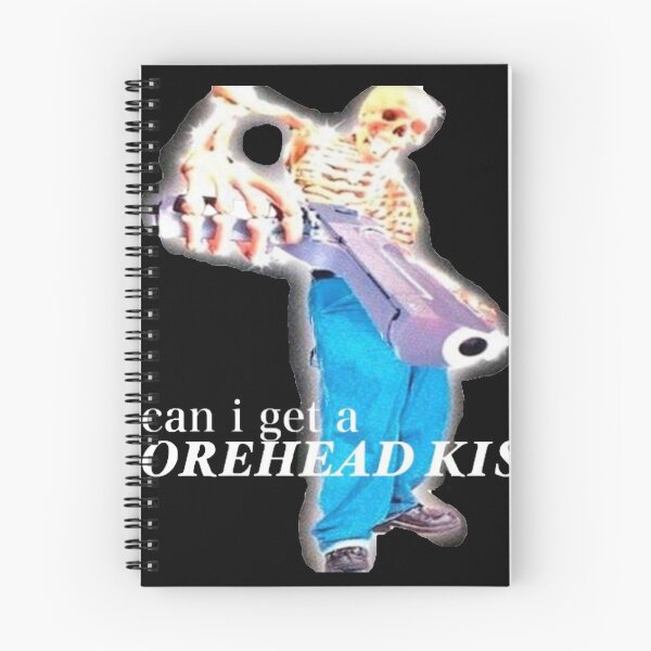 Item preview, can i get a forehead kiss, skeleton meme designed and sold by Shrewd Mood.