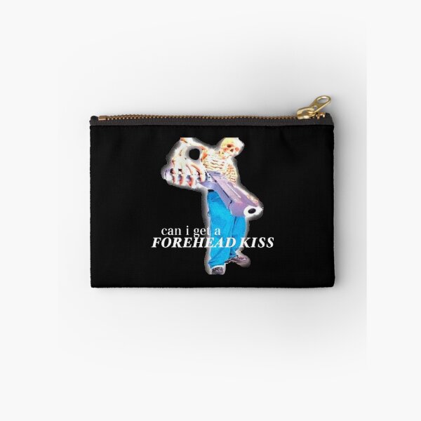 Item preview, can i get a forehead kiss, skeleton meme designed and sold by Shrewd Mood.