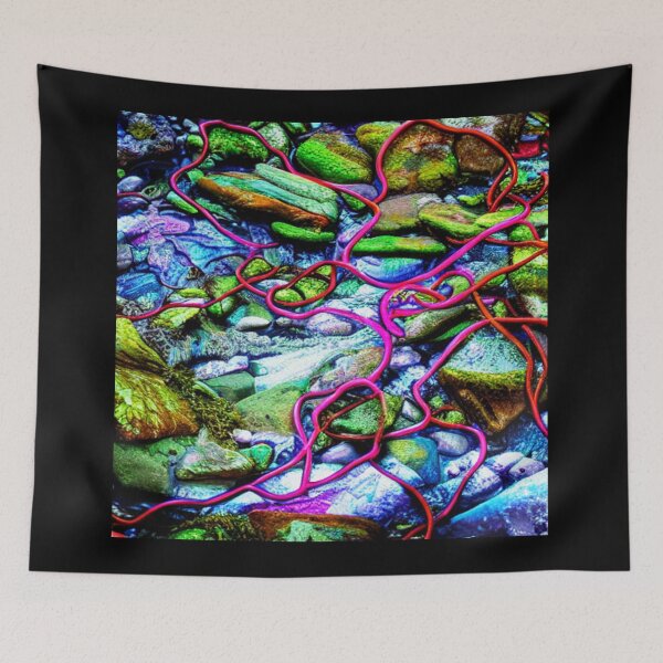 Item preview, Psychedelic river  designed and sold by dwhowe.