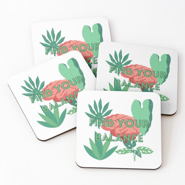 Item preview, Find Your Balance Brain Plants designed and sold by AnnaleeArts.