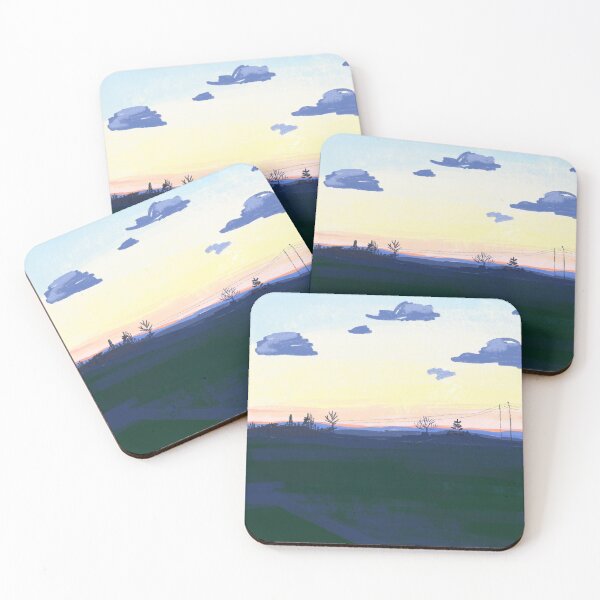 Item preview, Landscape on the train designed and sold by soundsnsketches.