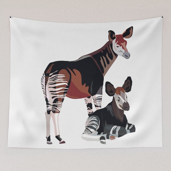 Item preview, Cute Okapi designed and sold by virillanissa.