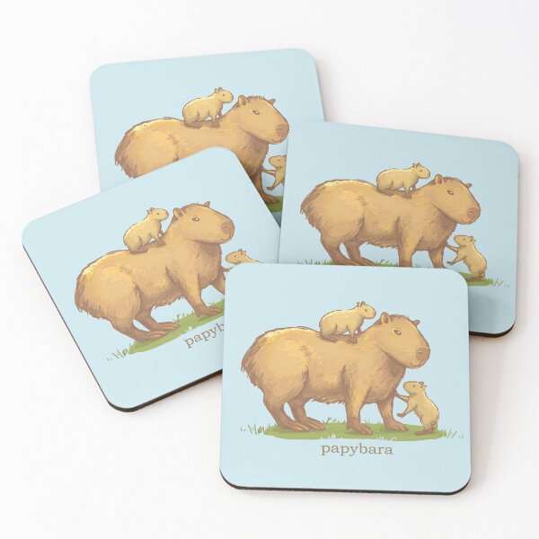 Item preview, Pappy Capybara designed and sold by ElephantShoe.