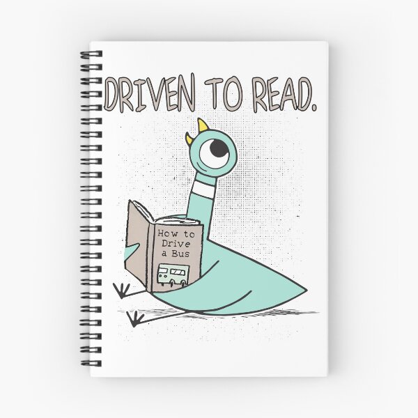 Item preview, Driven To Read Pigeon Library Reading Books Reader Funny  designed and sold by Promochoc.