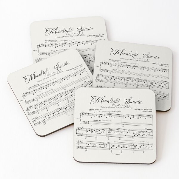 Item preview, Moonlight Sonata, Beethoven designed and sold by i-cottagedesign.