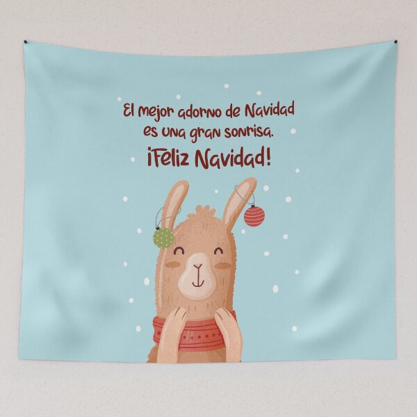 Item preview, Feliz Navidad, el mejor adorno de Navidad es una gran sonrisa designed and sold by LatinoPower.