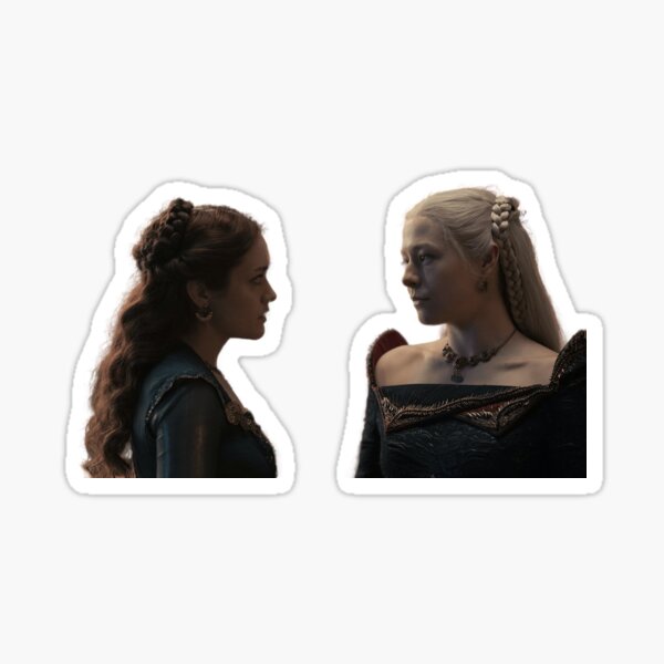 Rhaenyra and Alicent Sticker
