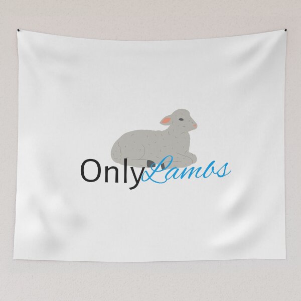 Item preview, Only Lambs designed and sold by LatterDaze.