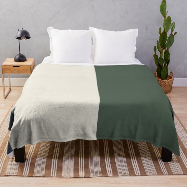 Item preview, Cream Blue Green Gray 4 Bold Wide Vertical Stripe Pattern Pairs 2023 COTY Blank Canvas D_C-003 designed and sold by ColorOfTheYears.