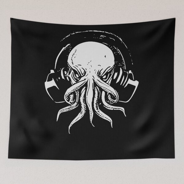 Item preview, Cthulhu Headphones! No Text Version - Eldritch designed and sold by EldritchMagpie.