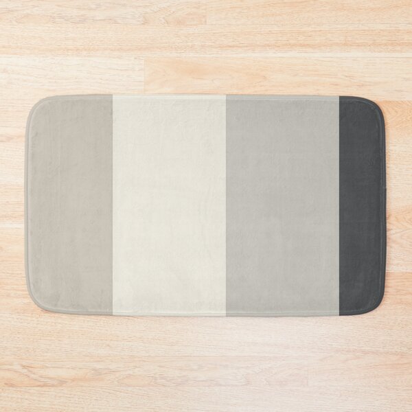 Item preview, Beige Cream Gray 4 Bold Wide Vertical Stripe Pattern Pairs 2023 COTY Blank Canvas D_C-003 designed and sold by ColorOfTheYears.