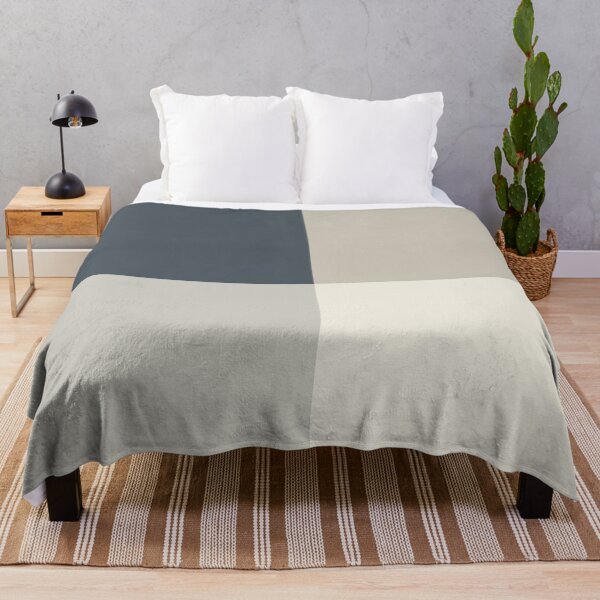 Artikelvorschau, Blue Beige Gray Cream Geometric Minimal Graphic Design Solid Color - 2023 COTY Blank Canvas D_C-003 entworfen und verkauft von ColorOfTheYears.